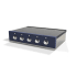 AGA Mercury AMC36INRTIND - 36 Inch Induction Rangetop in Angled View, Indigo Finish
