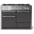 AGA Mercury SoHo Collection AMC48DFSLT - 48 Inch Freestanding Dual Fuel Range with 5 Sealed Burners in Front View