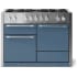 AGA Mercury SoHo Collection AMC48DFSTB - 48 Inch Freestanding Dual Fuel Range with 5 Sealed Burners in Front View