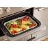 AGA Mercury SoHo Collection AMC48DFMG - 48 Inch Freestanding Dual Fuel Range with 5 Sealed Burners in Glide Out Broiler System™ Opened View