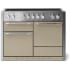 AGA Mercury SoHo Collection AMC48INFWN - 48 Inch Freestanding Induction Range with 5 Elements in Front View