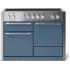 AGA Mercury SoHo Collection AMC48INSTB - 48 Inch Freestanding Induction Range with 5 Elements in Front View
