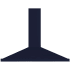 AGA AMCHD44SKY - 44 Inch Midnight Sky Canopy Range Hood