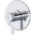 Rohl Nibi™ TNB23C - Nibi™ Single Lever Handle Thermostatic and Pressure Balance Trim with 3 Functions in Chrome