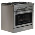 AGA Professional Series AMPRO36DFSS - Side View