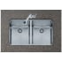 Franke Grande Series GDX12031 - 33 Inch Stainless Double Bowl Kitchen Sink