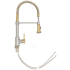 ZLINE Autograph Edition APLKFZBNCB - Pull Down Spring Single Handle Kitchen Faucet in Brushed Nickel and Champagne Bronze