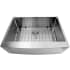 Nantucket Sinks Pro Series APRON302010SR16 - 30 Inch Undermount Farmhouse Apron Sink with 10 Inch Bowl Depth