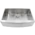 Nantucket Sinks Pro Series APRON332210SR16 - 33 Inch Pro Series Small Radius Single Bowl Farmhouse Apron Front Stainless Steel Kitchen Sink