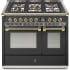 Steel Cucine Ascot Series AQY10SF4MANO - 40 Inch Freestanding Dual Fuel Range
