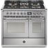 Steel Cucine Ascot Series AQY10SF4MSSC - 40 Inch Freestanding Dual Fuel Range