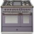 Steel Cucine Ascot Series AQY10SF4TAAB - 40 Inch Freestanding Dual Fuel Range