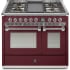 Steel Cucine Ascot Series AQY10SF4TBRC - 40 Inch Freestanding Dual Fuel Range