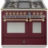 Steel Cucine Ascot Series AQY10SF4TBRO - 40 Inch Freestanding Dual Fuel Range