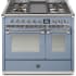 Steel Cucine Ascot Series AQY10SF4TCEC - 40 Inch Freestanding Dual Fuel Range