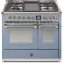 Steel Cucine Ascot Series AQY10SF4TCEO - 40 Inch Freestanding Dual Fuel Range