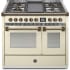 Steel Cucine Ascot Series AQY10SF4TCRB - 40 Inch Freestanding Dual Fuel Range