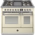 Steel Cucine Ascot Series AQY10SF4TCRC - 40 Inch Freestanding Dual Fuel Range
