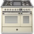 Steel Cucine Ascot Series AQY10SF4TCRN - 40 Inch Freestanding Dual Fuel Range