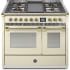 Steel Cucine Ascot Series AQY10SF4TCRO - 40 Inch Freestanding Dual Fuel Range