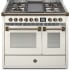 Steel Cucine Ascot Series AQY10SF4TNAB - 40 Inch Freestanding Dual Fuel Range