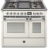 Steel Cucine Ascot Series AQY10SF4TNAN - 40 Inch Freestanding Dual Fuel Range