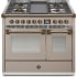 Steel Cucine Ascot Series AQY10SF4TSAB - 40 Inch Freestanding Dual Fuel Range