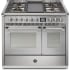 Steel Cucine Ascot Series AQY10SF4TSSN - 40 Inch Freestanding Dual Fuel Range