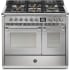 Steel Cucine Ascot Series AQY10SF6WSSC - 40 Inch Freestanding Dual Fuel Range