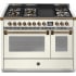 Steel Cucine Ascot Series AQY12SF4TMNAB - 48 Inch Freestanding Dual Fuel Range