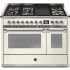 Steel Cucine Ascot Series AQY12SF4TMNAC - 48 Inch Freestanding Dual Fuel Range