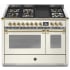 Steel Cucine Ascot Series AQY12SF4TMNAO - 48 Inch Freestanding Dual Fuel Range