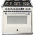 Steel Cucine Ascot Series AQY9S4MNAC - 36 Inch Freestanding Dual Fuel Range