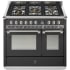 Steel Cucine Ascot Series AQY10SF4MANN - 40 Inch Freestanding Dual Fuel Range