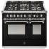 Steel Cucine Ascot Series AQY10SF4MBAN - 40 Inch Freestanding Dual Fuel Range
