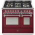 Steel Cucine Ascot Series AQY10SF4MBRC - 40 Inch Freestanding Dual Fuel Range