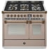 Steel Cucine Ascot Series AQY10SF4MSAB - 40 Inch Freestanding Dual Fuel Range