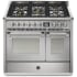 Steel Cucine Ascot Series AQY10SF4MSSN - 40 Inch Freestanding Dual Fuel Range