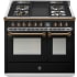 Steel Cucine Ascot Series AQY10SF4TBAB - 40 Inch Freestanding Dual Fuel Range