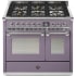 Steel Cucine Ascot Series AQY10SF6WAAC - 40 Inch Freestanding Dual Fuel Range