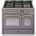 Steel Cucine Ascot Series AQY10SF6WAAO - 40 Inch Freestanding Dual Fuel Range