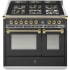 Steel Cucine Ascot Series AQY10SF6WANO - 40 Inch Freestanding Dual Fuel Range