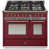 Steel Cucine Ascot Series AQY10SF6WBRB - 40 Inch Freestanding Dual Fuel Range