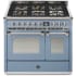 Steel Cucine Ascot Series AQY10SF6WCEN - 40 Inch Freestanding Dual Fuel Range