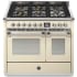 Steel Cucine Ascot Series AQY10SF6WCRN - 40 Inch Freestanding Dual Fuel Range