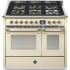Steel Cucine Ascot Series AQY10SF6WCRO - 40 Inch Freestanding Dual Fuel Range