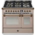 Steel Cucine Ascot Series AQY10SF6WSAB - 40 Inch Freestanding Dual Fuel Range