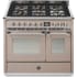 Steel Cucine Ascot Series AQY10SF6WSAN - 40 Inch Freestanding Dual Fuel Range