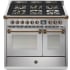 Steel Cucine Ascot Series AQY10SF6WSSB - 40 Inch Freestanding Dual Fuel Range