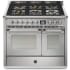 Steel Cucine Ascot Series AQY10SF6WSSN - 40 Inch Freestanding Dual Fuel Range